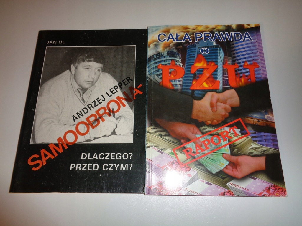Ul Lepper SAMOOBRONA + Lepper CAŁA PRAWDA O PZU
