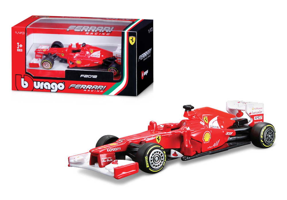 Bolid F1 Scuderria Ferrari 1:48 Bburago 18-36810