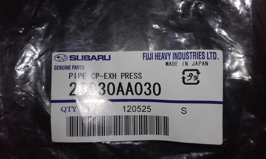 Przewód ciśnieniowy 20830AA030 Subaru
