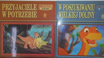 Prehistoria Ziemi 2 książeczki