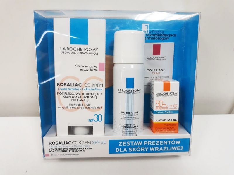 LA ROCHE POSAY ROSALIAC CC ZESTAW SKÓRA WRAŻLIWA