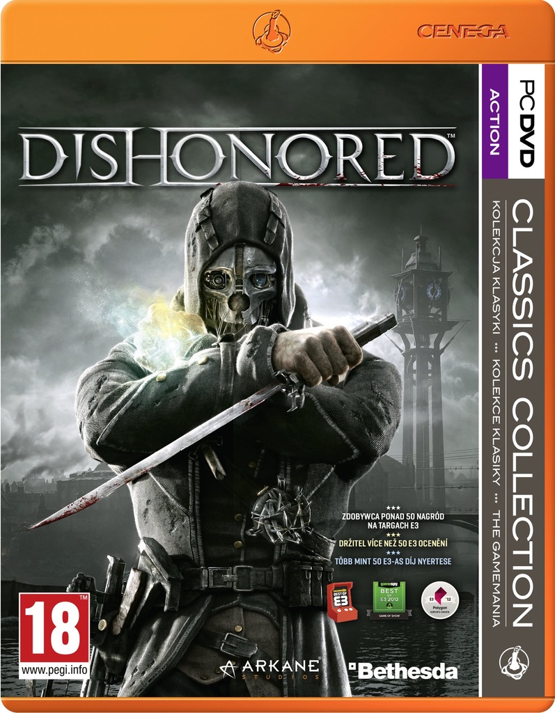 DISHONORED BLUEGAMES WAWA NOWA BOX PŁYTA PC PL