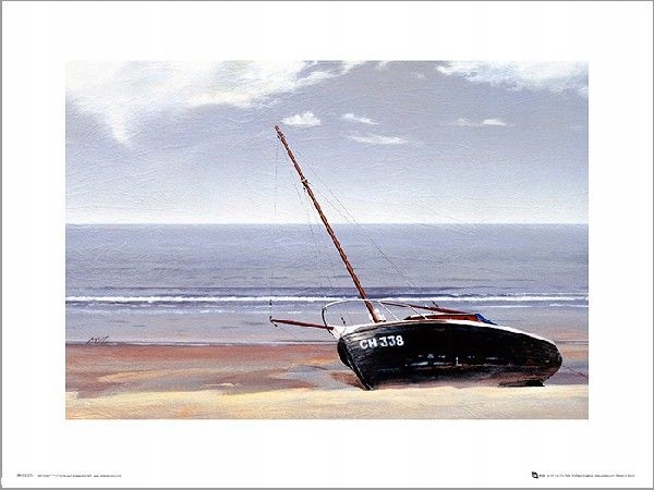 Mark Van Crombrugge Boat - plakat premium
