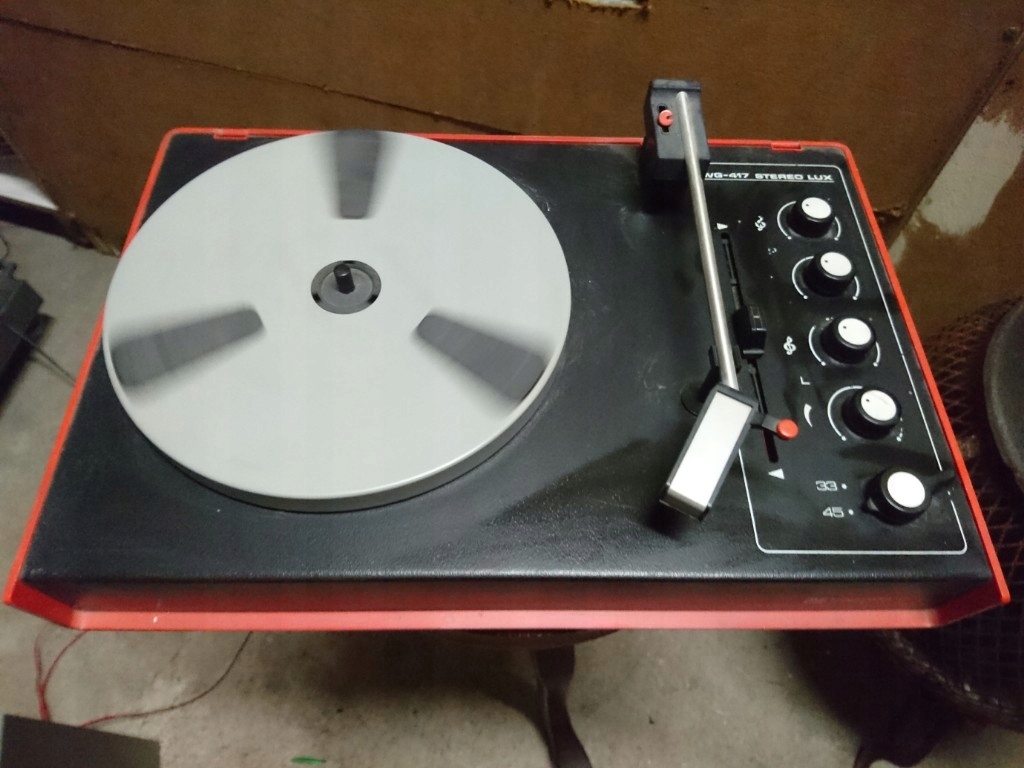 Gramofon Unitra Fonica WG 417 Stereo Lux