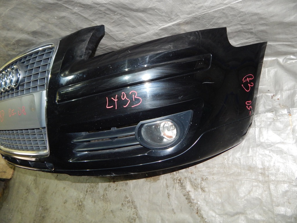 ZDERZAK PRZÓD PRZEDNI AUDI A3 8P 05- LIFT LY9B - 7092252987 - oficjalne