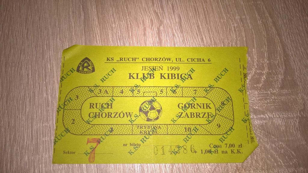 Ruch Chorzów - Górnik Zabrze 02.10.1999