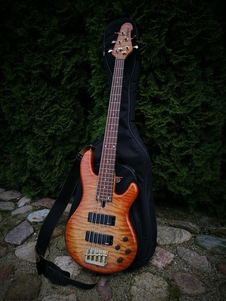 Bass Yamaha BBG5A Doinwestowana - Preamp od Ibz K5