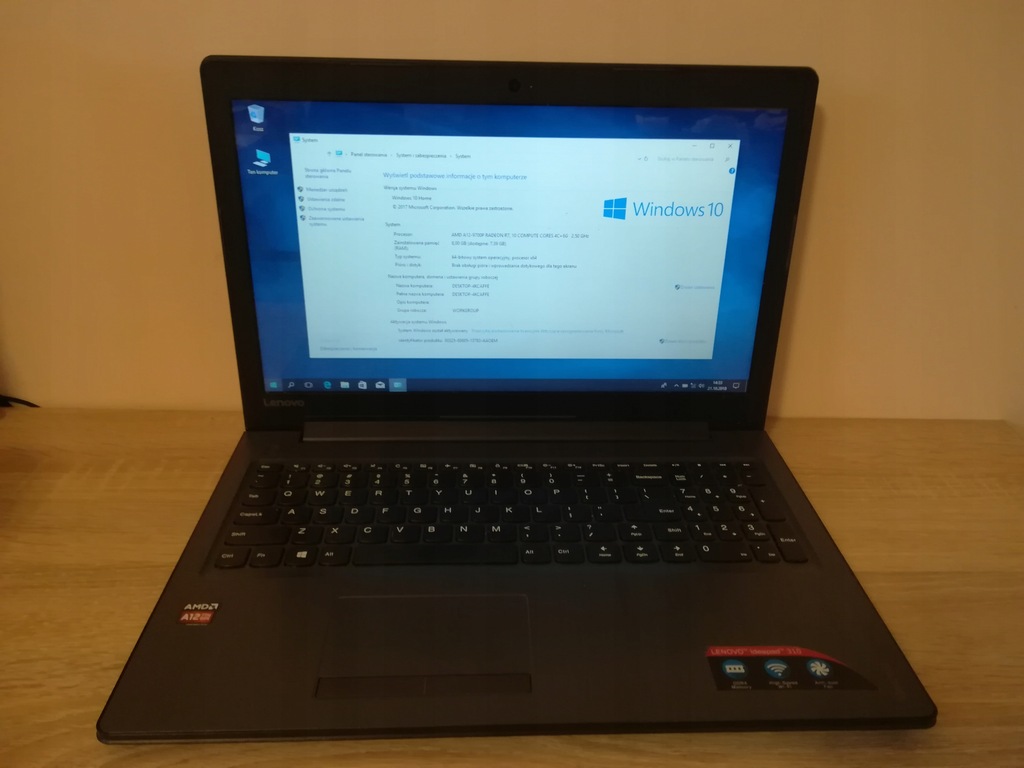 Lenovo IdeaPad 31015ABR AMD A129700P/8GB/500GB 7628778833