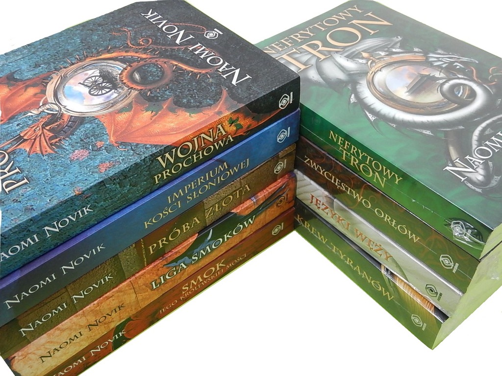 Naomi Novik - Temeraire [9 tomów] KOMPLET NOWE