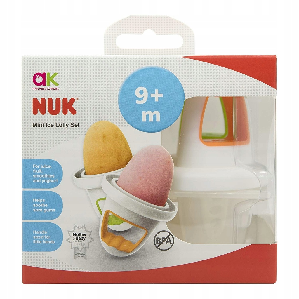 NUK FOREMKI DO LODÓW SORBETÓW ANNABEL KARMEL 4 SZT
