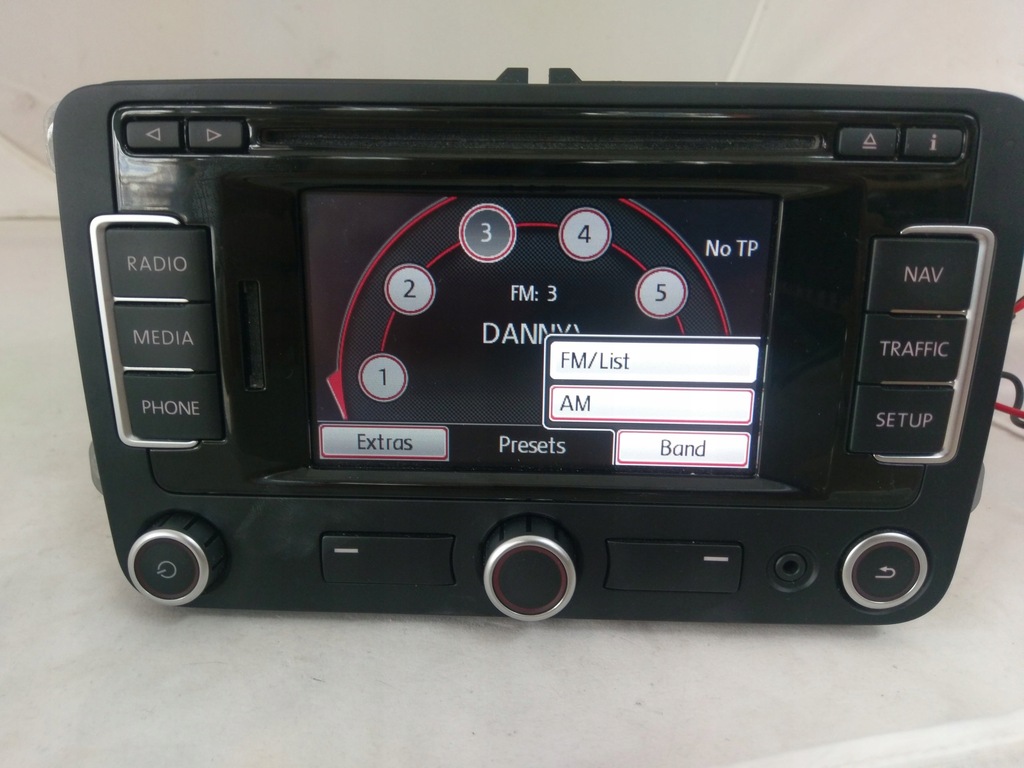 NAWIGACJA VW RNS-315 Bluetooth DAB RADIO golf plus