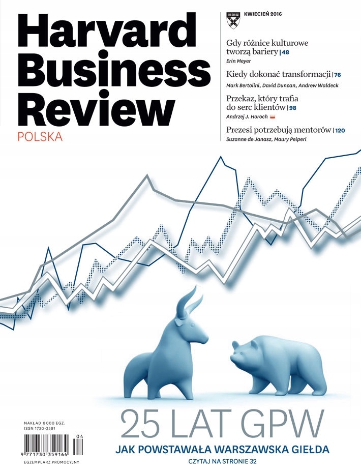 Magazyn Harvard Business Review | kwiecień 2016