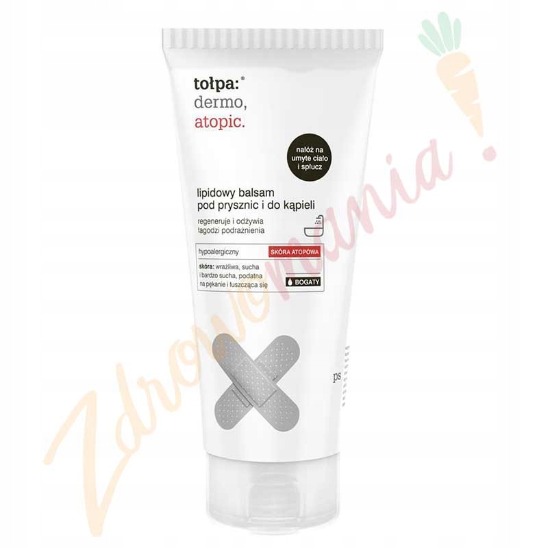 Lipidowy balsam pod prysznic ŁUSZCZYCA 200ml Tołpa
