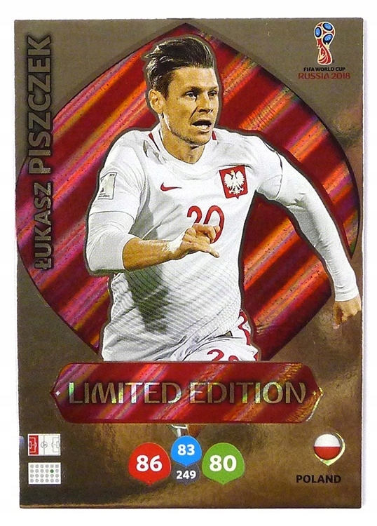 FIFA WORLD CUP RUSSIA ROSJA 2018 LIMITED Piszczek