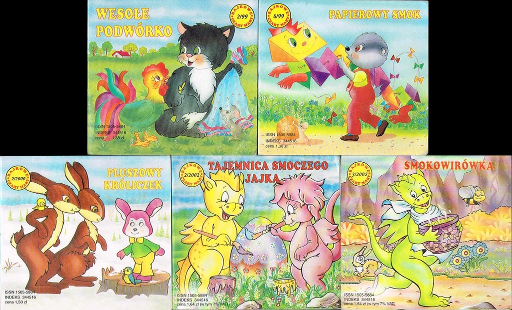 BAJKOWE CZARY-MARY x5 Wesołe podwórko Smokowirówka