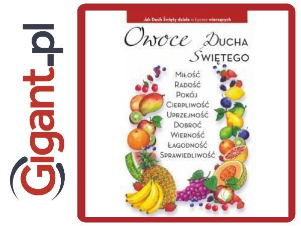 Owoce Ducha świętego