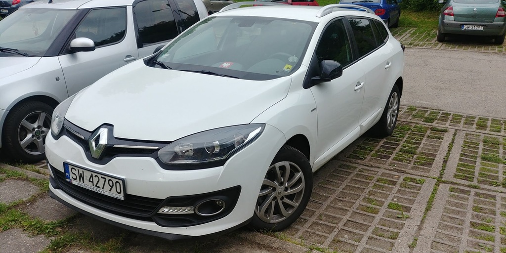Renault MEGANE III Grandtour biały 1wł prywatny
