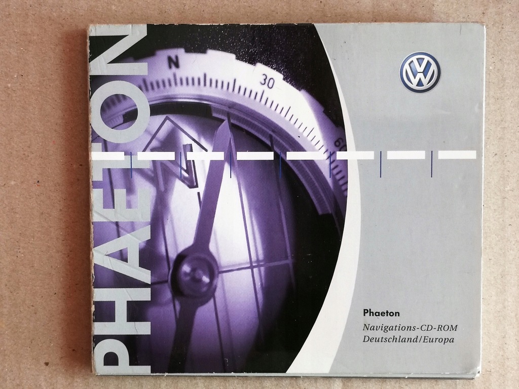 VW PHAETON mapy navi CD mapa nawigacja VDO SIEMENS