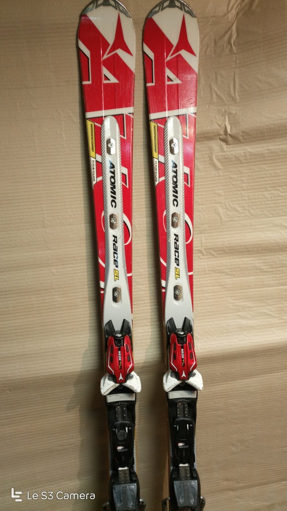 NARTY ATOMIC SL 165 CM WOODCORE TITANIUM D2