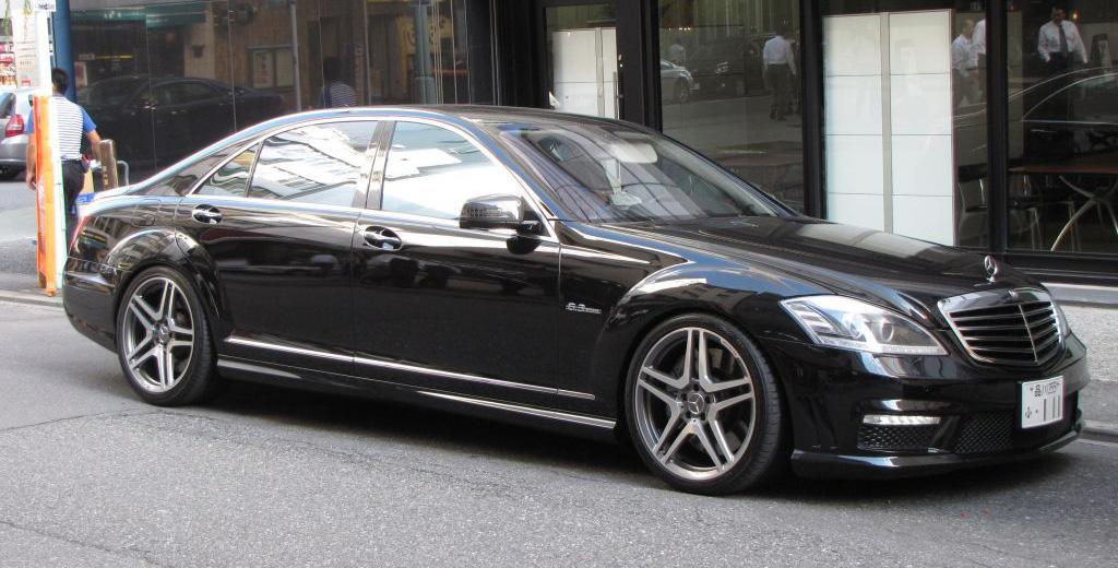Progi Boczne Mercedes S-Klasa W221 AMG Lift