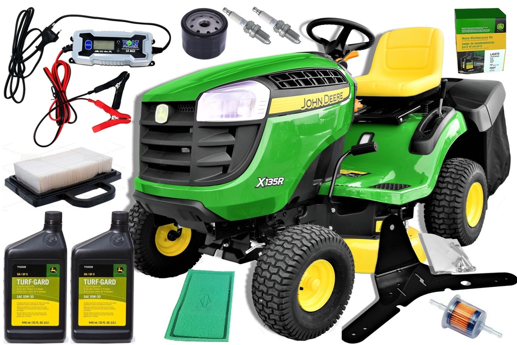 Traktorek kosiarka John Deere X135R PROMO 2018 XXL
