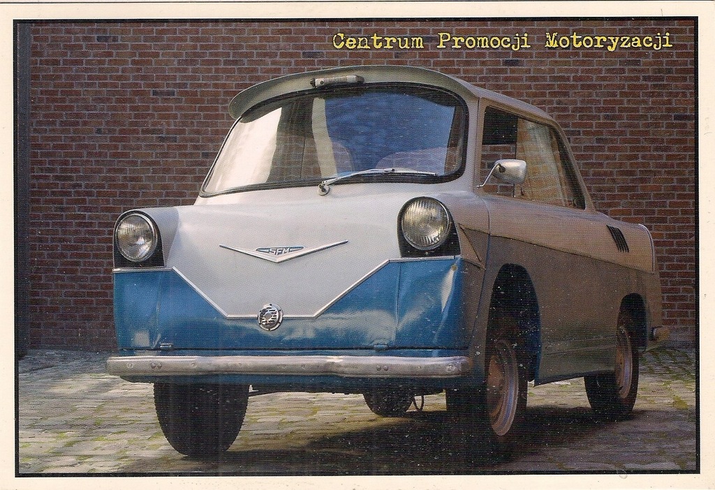 pocztówka SMYK B30 samochód KRAKÓW MUZEUM