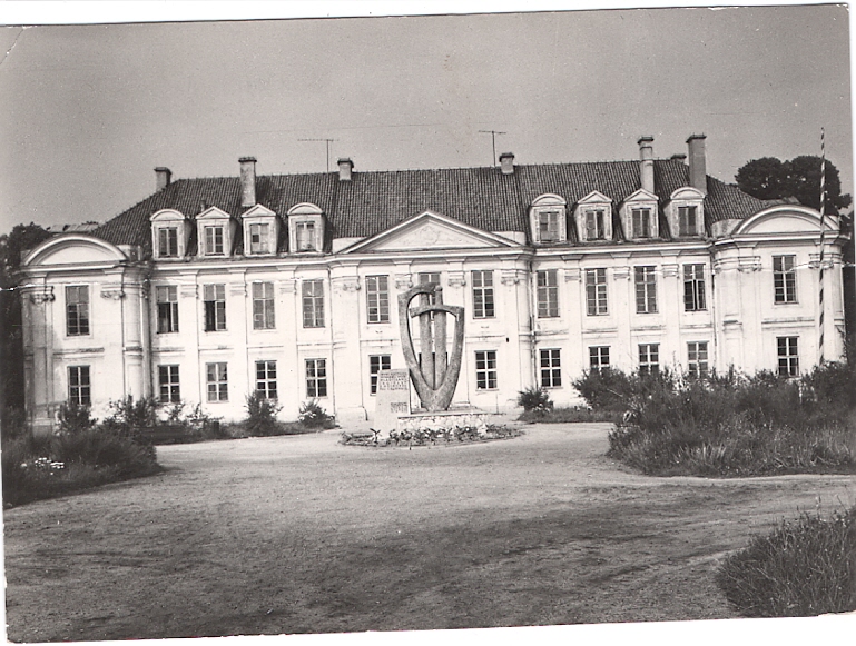 WOLBÓRZ - PAŁAC BISKUPÓW - 1965R