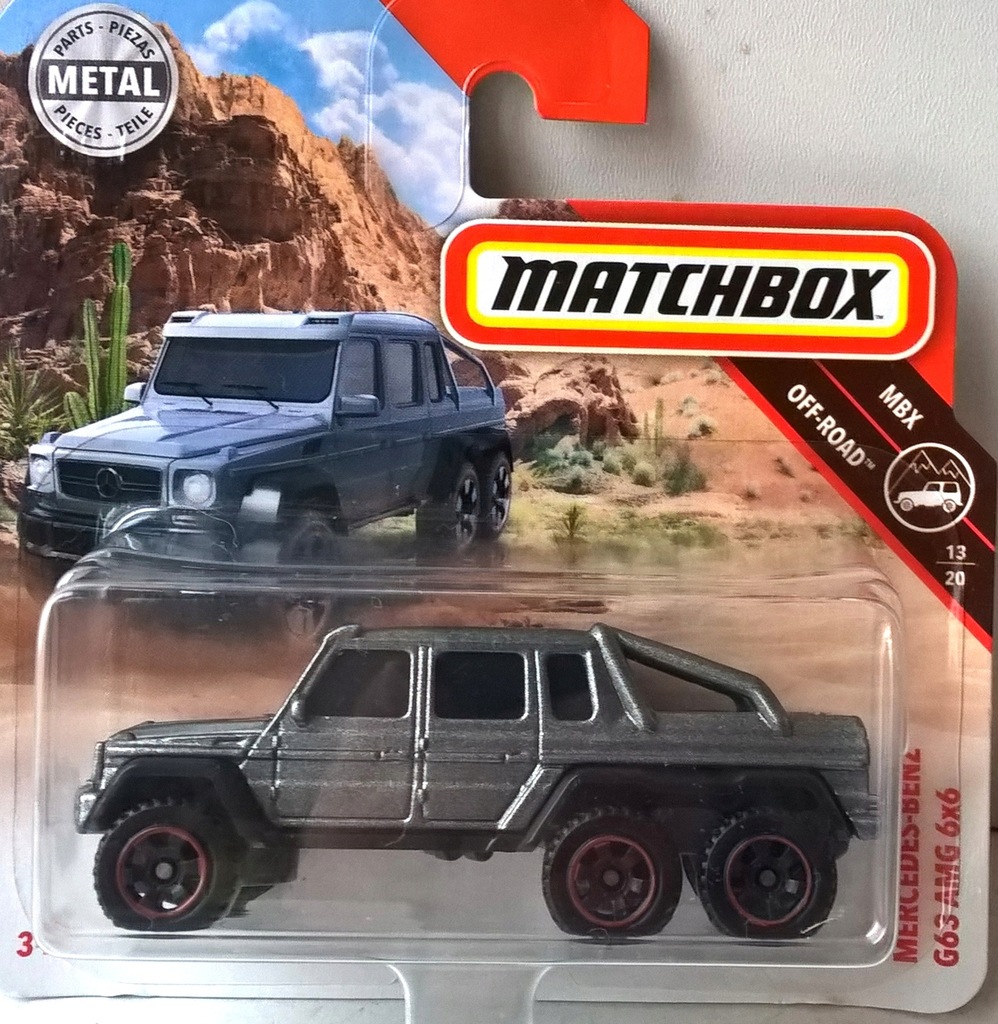 Matchbox Mercedes Benz G63 Amg 6x6