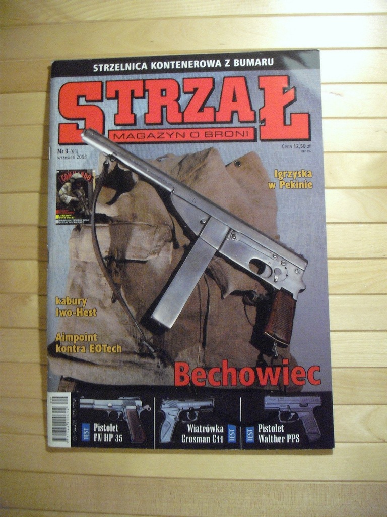 Magazyn STRZAŁ 9/2008 Bechowiec BCh + Commando