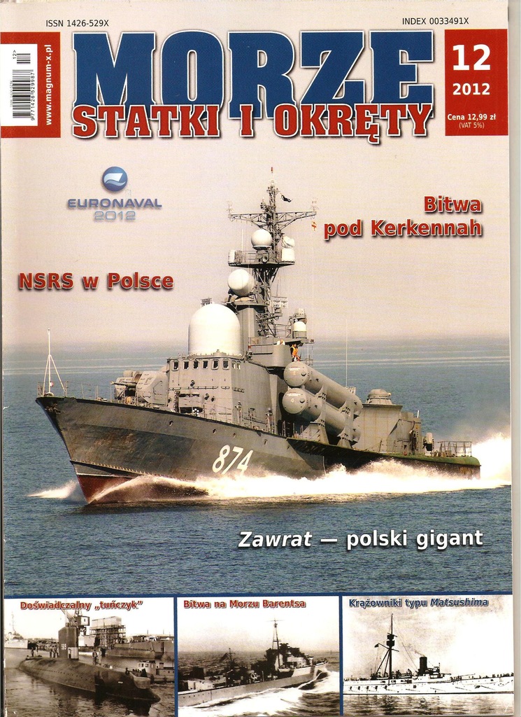 Morze Statki i Okręty 12/2012