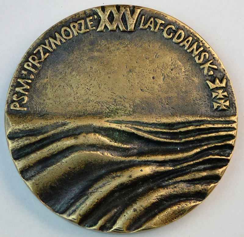 Medal PSM Przymorze XXV lat Gdańsk