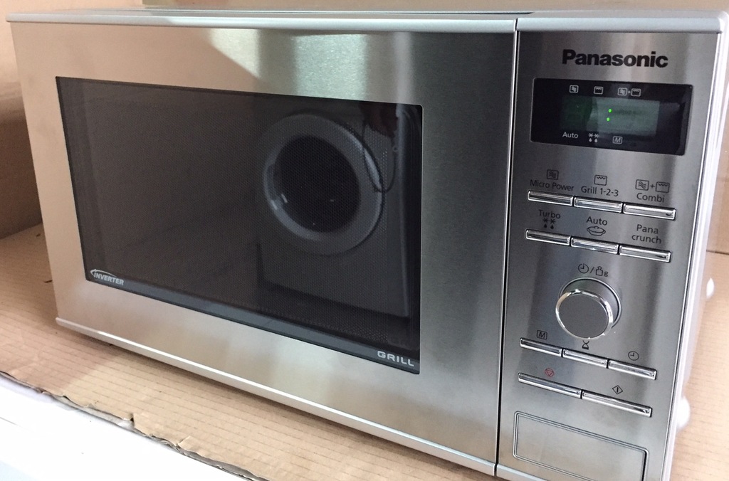 Mikrofala Panasonic NN-GD371S Inverter Grill kwarc