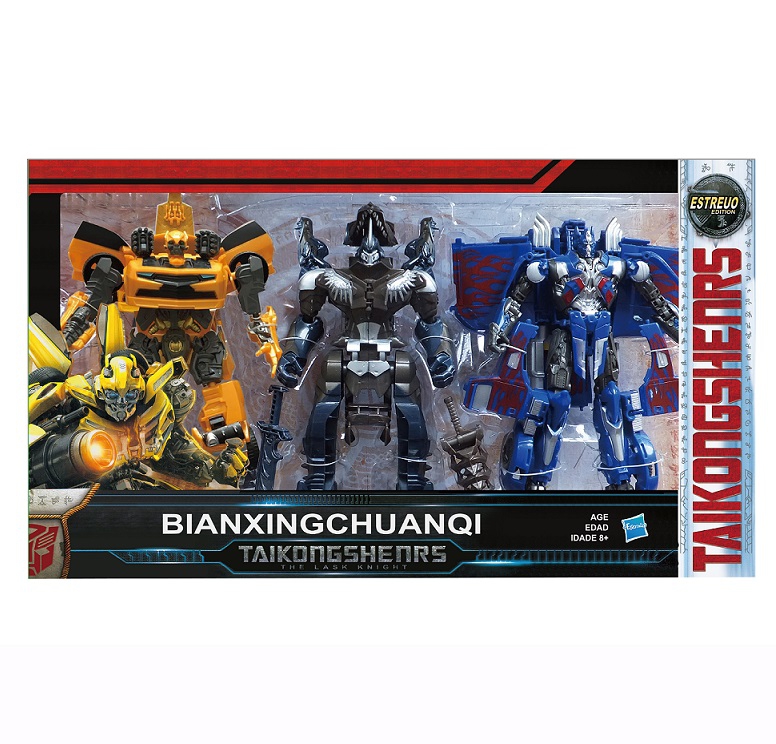 Transformers 3 roboty Optimus, Bumblebee, Grimlock