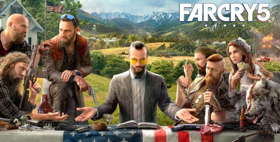 FAR CRY 5, GTA V, WATCH DOGS 2 + INNE