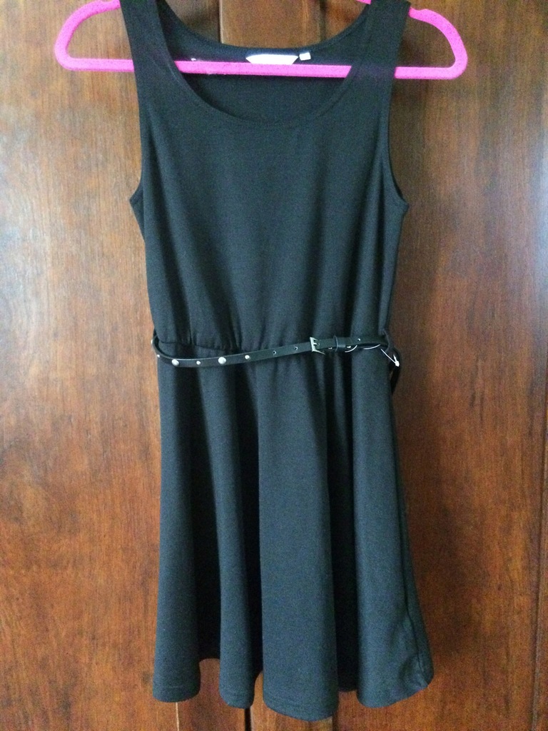 New look sukienka 36 mała czarna klasyczna