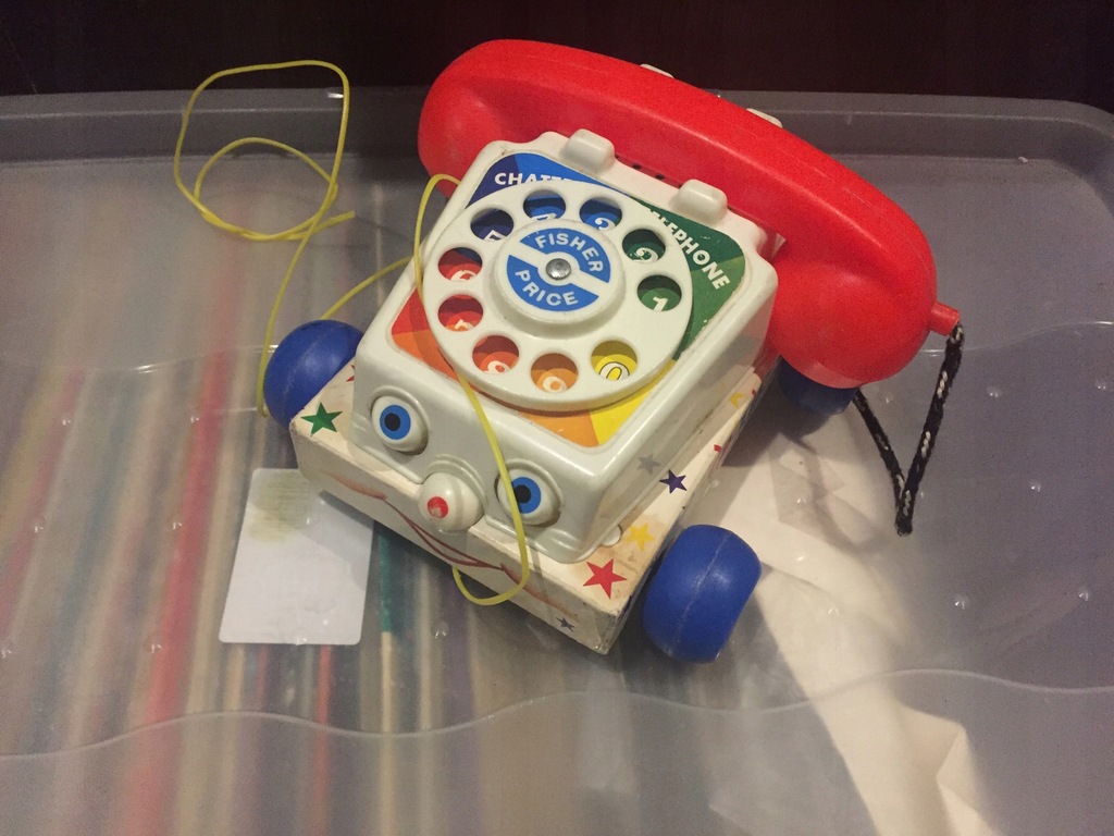 fisher price telefon retro