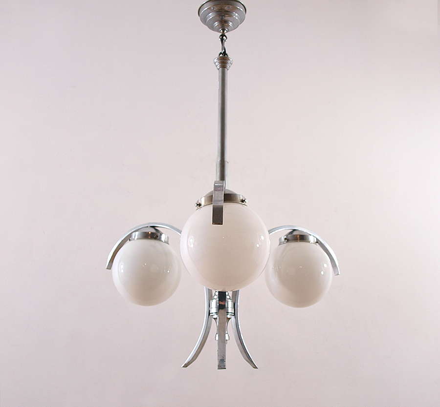 ŻYRANDOL LAMPA ART DECO ORYGINAŁ ANTYK 1920, RATY!