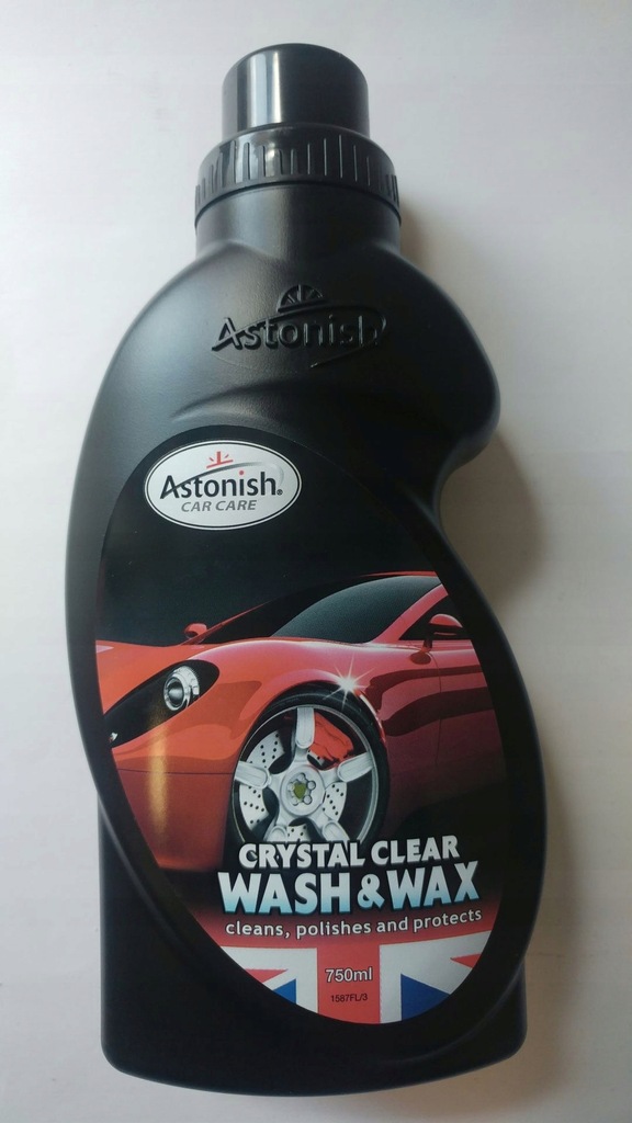 ASTONISH Szampon wosk Crystal Clear Wash Wax 750ml