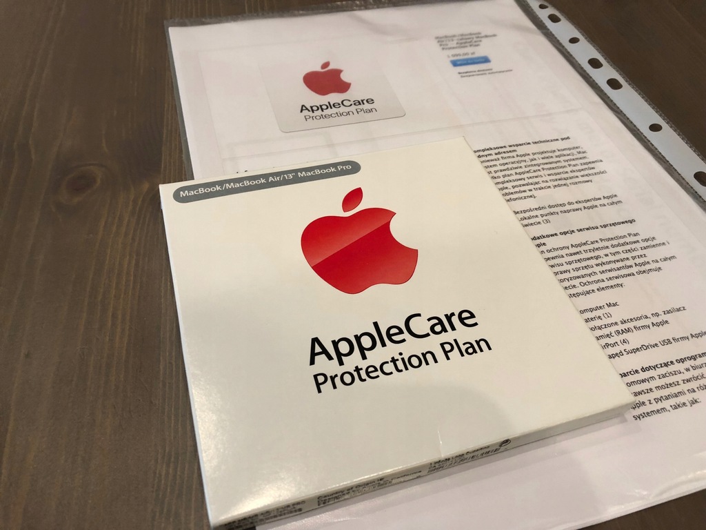 AppleCare Protection Plan MacBook Air 13 / Pro 13