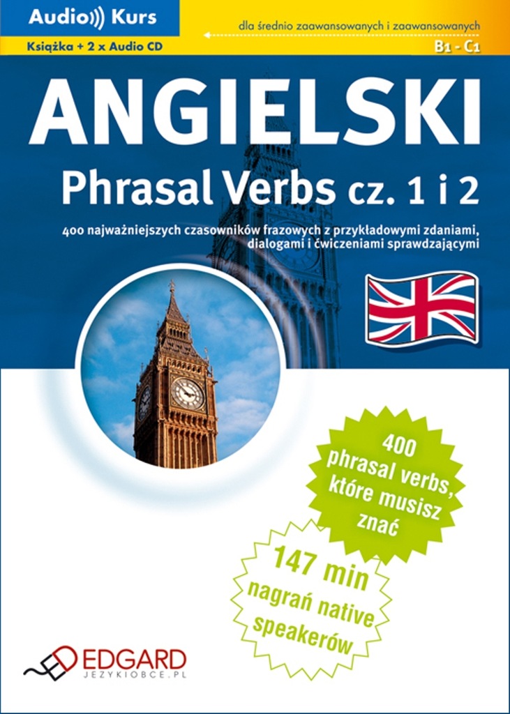 Angielski - Phrasal Verbs (książka + 2 audio CD)
