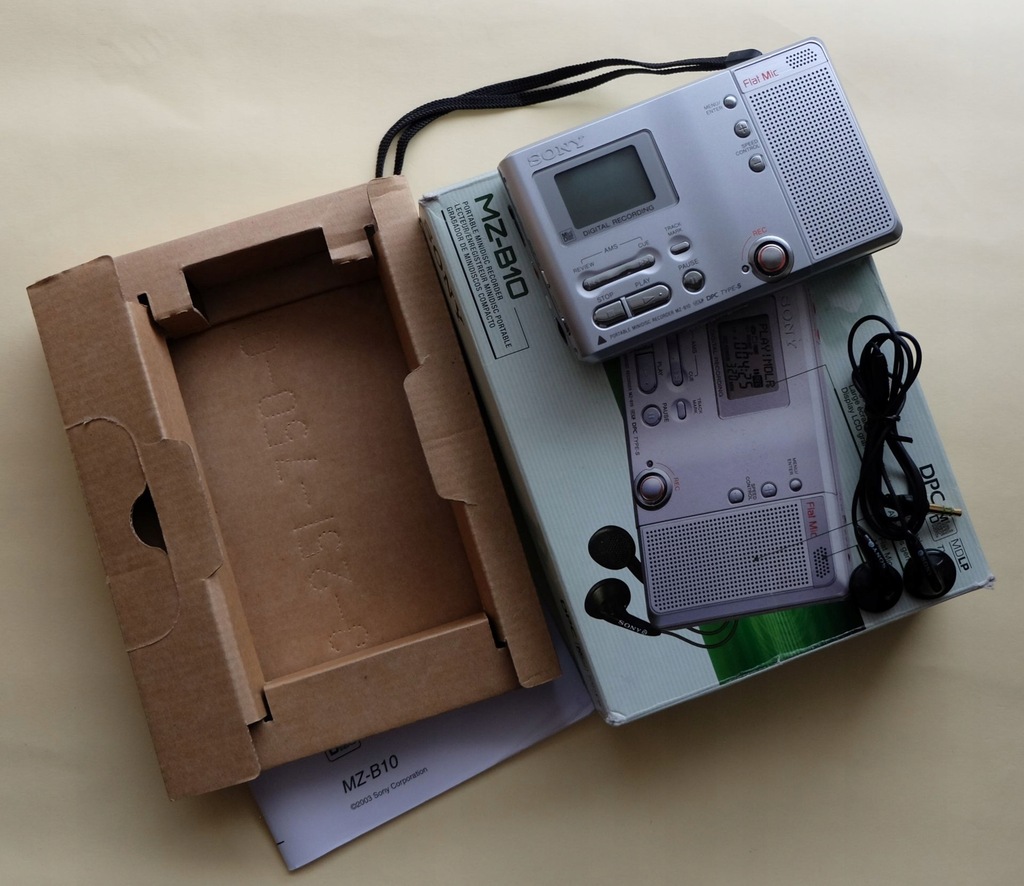 SONY minidisc 7759422115 oficjalne archiwum Allegro