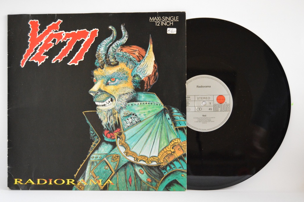 Radiorama - Yeti MAXI Single Italo Disco