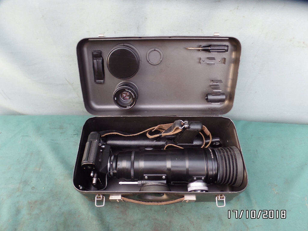 Aparat lustrzanka ZENIT FS12 TELEOBIEKTYW zestaw