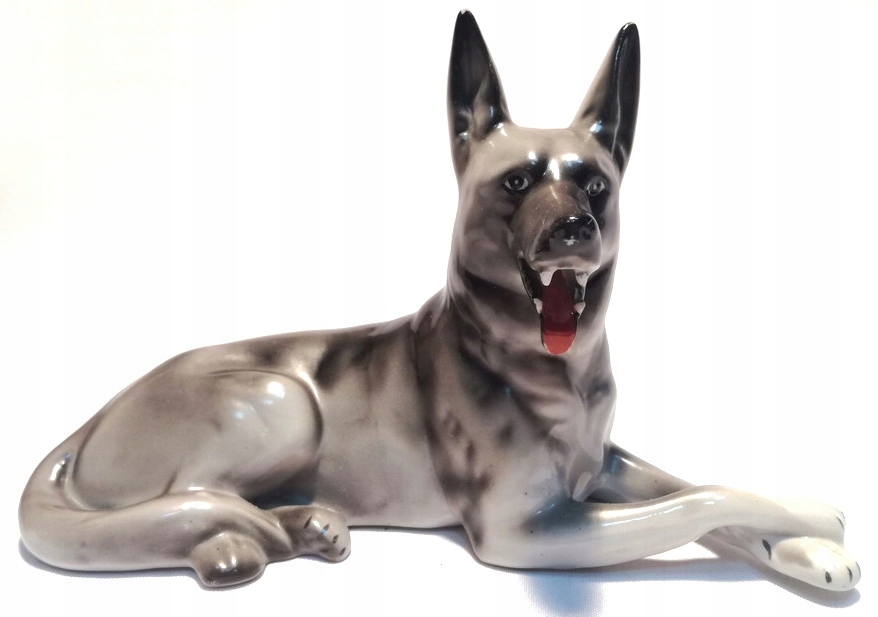 OWCZAREK NIEMIECKI PORCELANA WAŁBRZYCH WOW