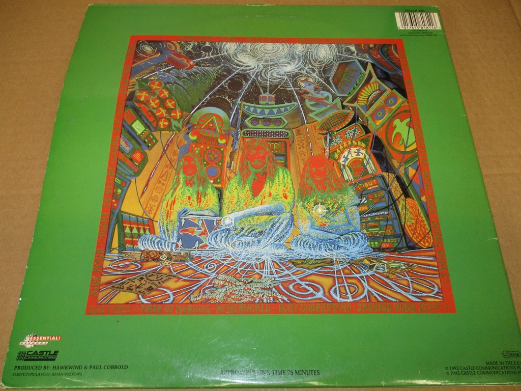 HAWKWIND ELECTRIC TEPEE 2LP 1992 LIMITED EDITION