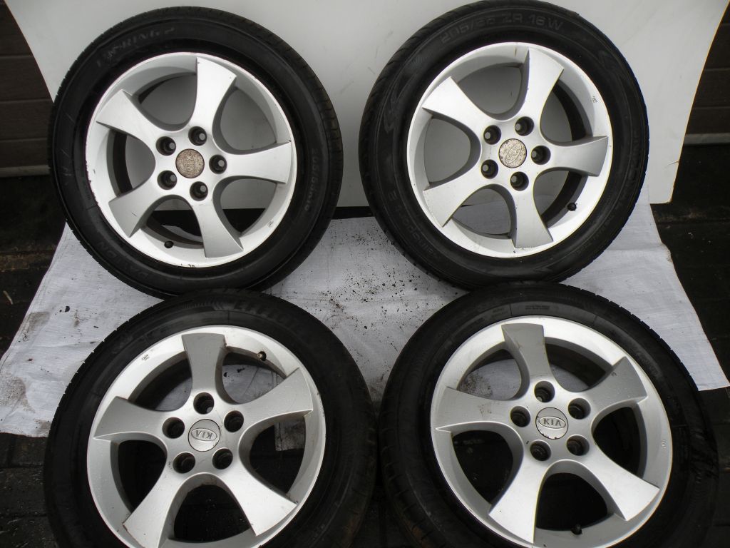 KIA CEED KOŁA FELGI ALU 205/55 R16 5X114.3 6J ET51