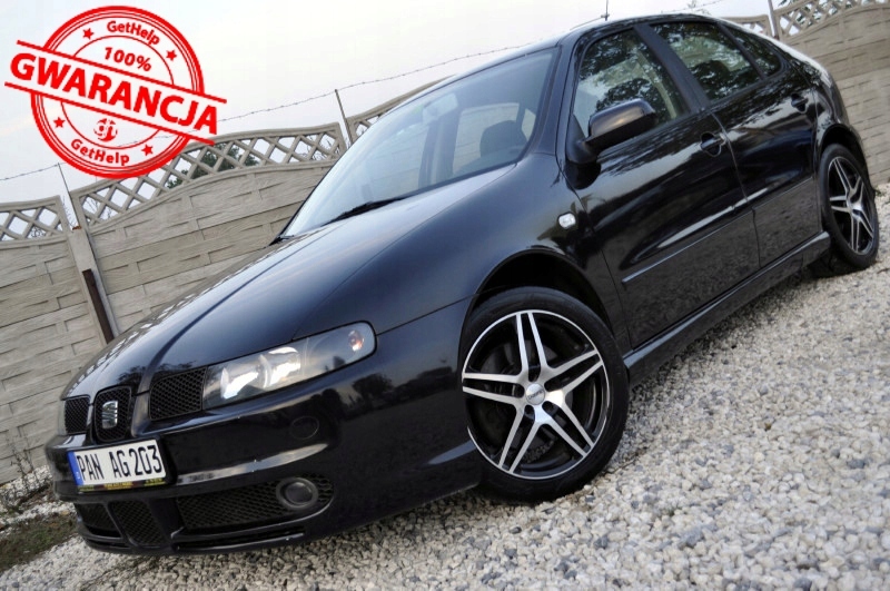 SEAT LEON 1.8 T 180KM FR # TOP SPORT # ALUFELGI 17