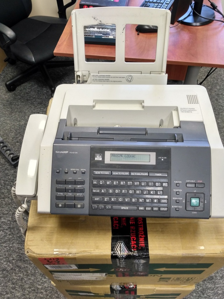 Fax Sharp FO-IS115N Drukarka/Skaner/Faks laserowy