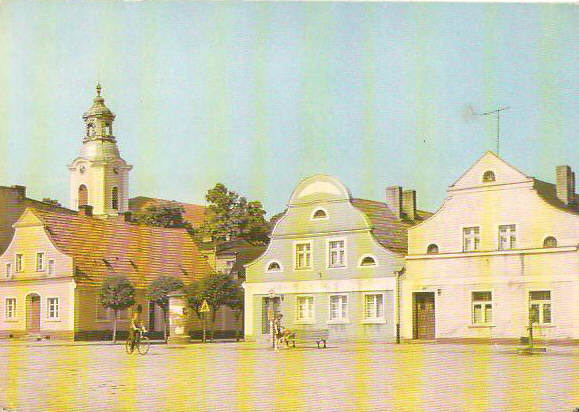 RYDZYNA -- RYNEK -- PRZYSTANEK PKS - ROWER -- 1970