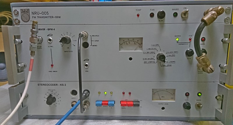 Nadajnik radiowy FM UKF (87,5-108MHz)